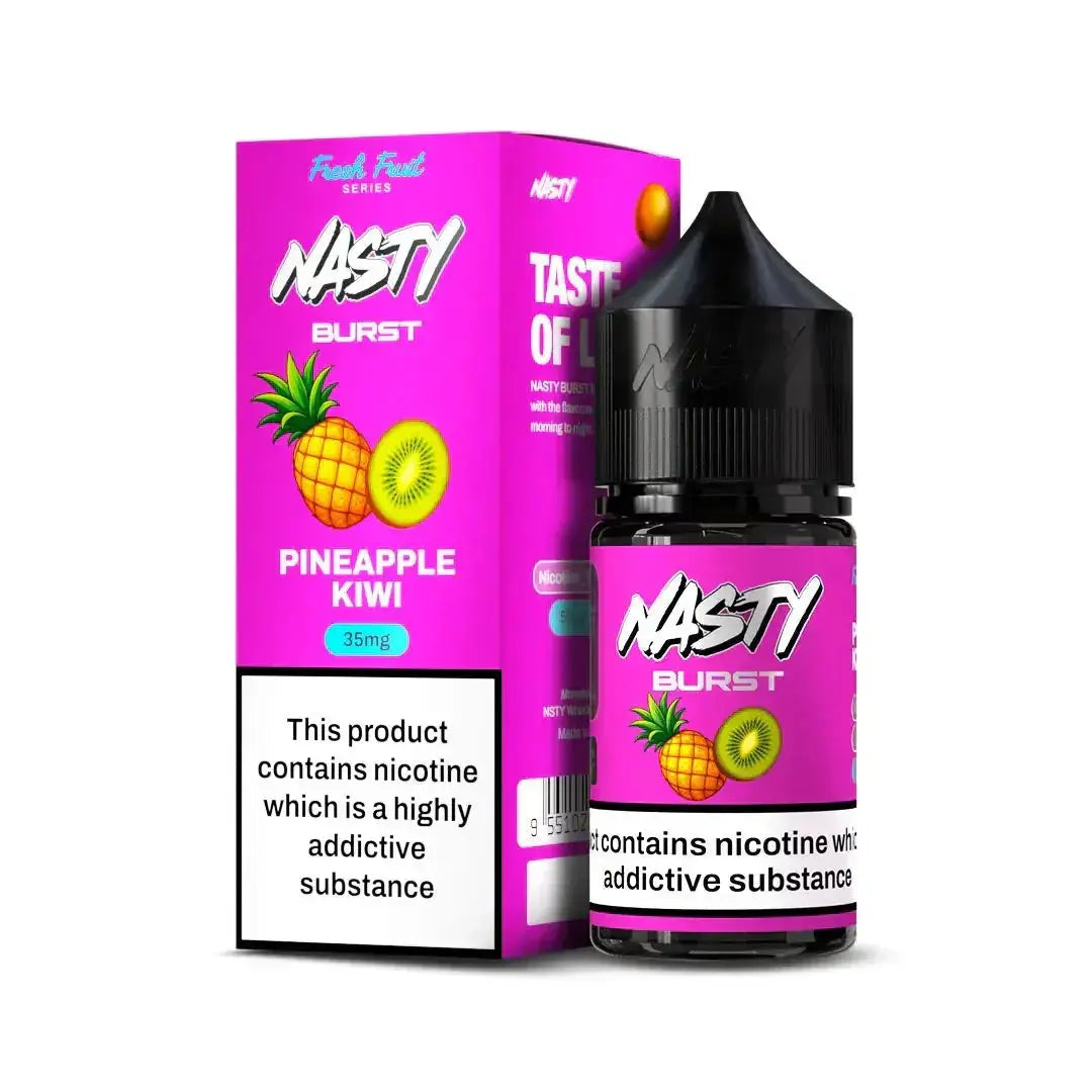 Nasty Burst Nic salts – Pineapple Kiwi – buy in Jaipur