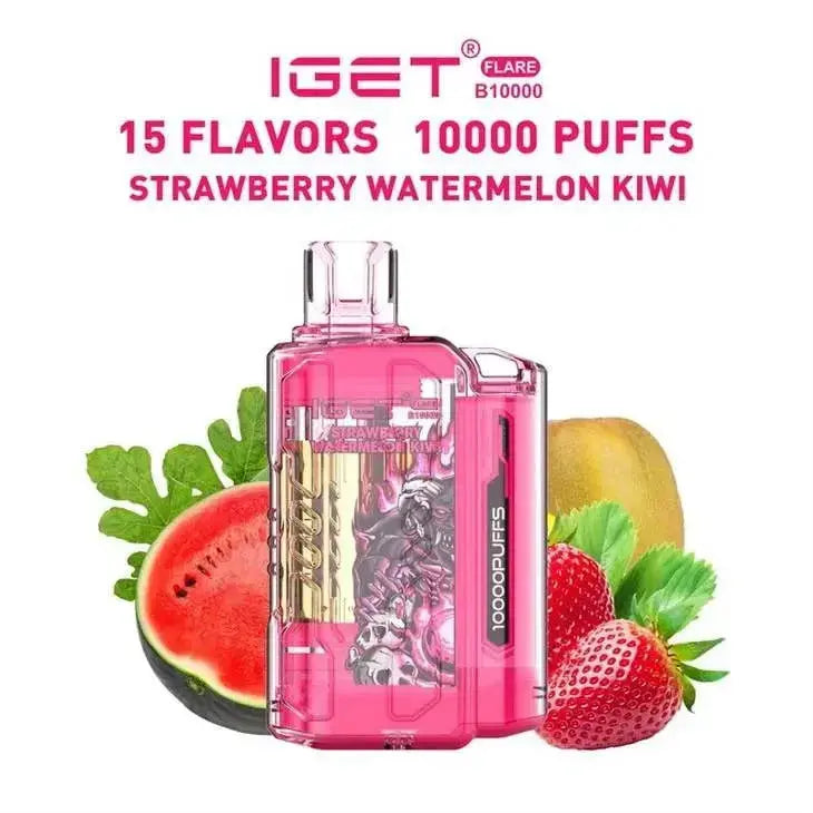 IGET FLARE B10000 – Strawberry Watermelon Kiwi – buy in Jaipur