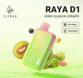 ELF BAR RAYA D1 – Kiwi Guava Grape - Vape Shop Jaipur