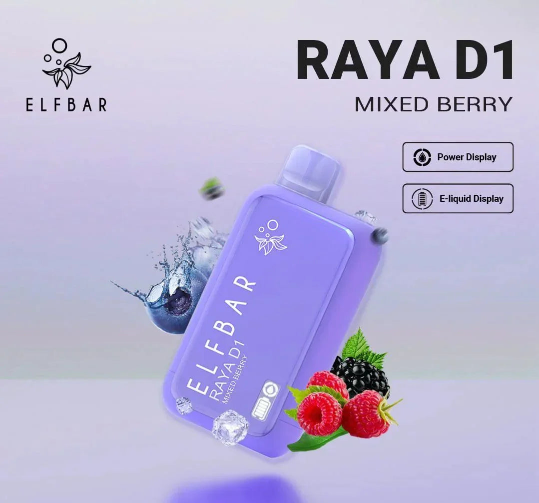 ELF BAR RAYA D1 – Mixed Berry - Vape Shop Jaipur