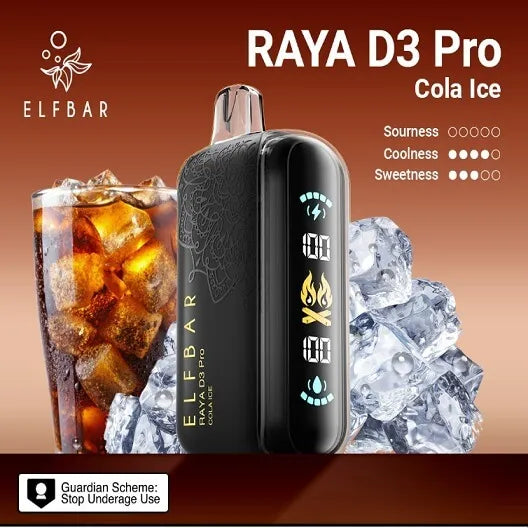 Elf Bar Raya D3 Pro 30K – Cola Ice - Vape Shop Jaipur