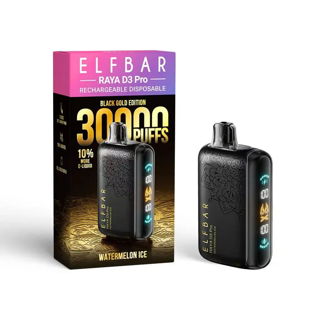 Elf Bar Raya D3 Pro 30 K – Watermelon Ice - Vape Shop Jaipur