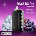 Elf bar Raya d3 pro -30k Grape ice - Vape Shop Jaipur
