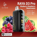 Elf Bar Raya D3 Pro 30K Blueberry Raspberry Watermelon - Vape Shop Jaipur