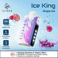 Elf Bar Ice King – Grape Ice – 30K - Vape Shop Jaipur