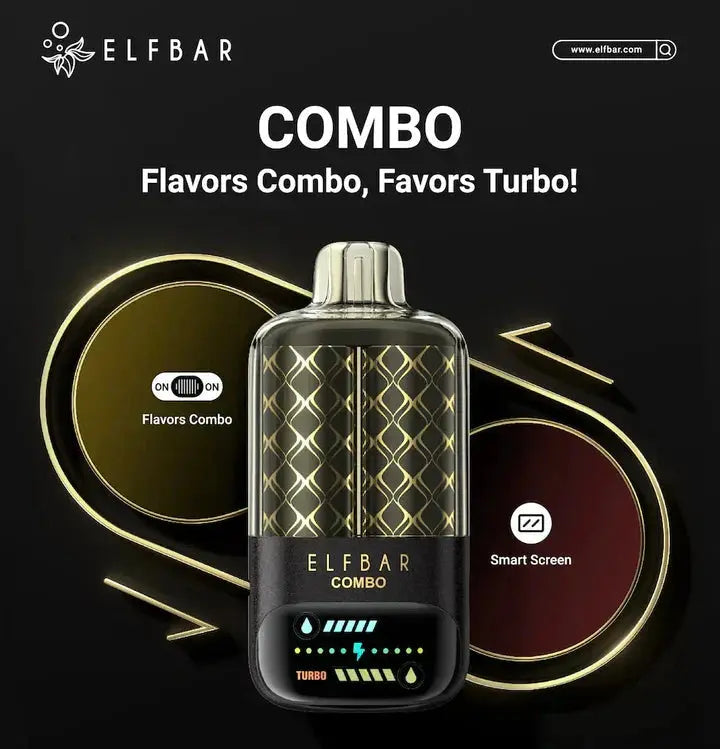 ELF BAR COMBO 25000 Puffs Dual Flavors Disposable Vape India - Vape Shop Jaipur