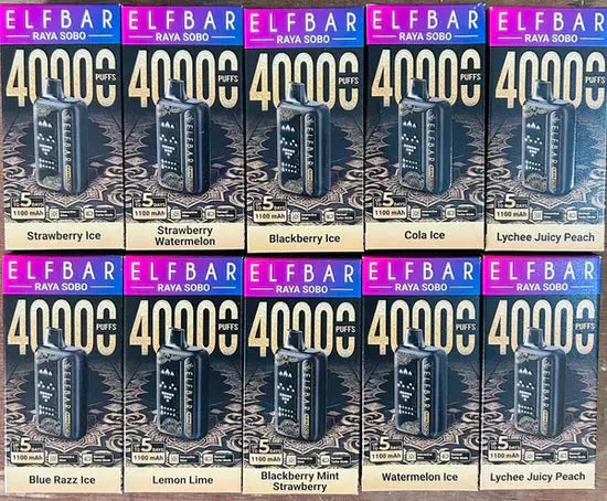 Elf Bar Raya Sobo 40k puffs - Vape Shop Jaipur