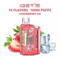 IGET FLARE B10000 – Strawberry ice - Vape Shop Jaipur