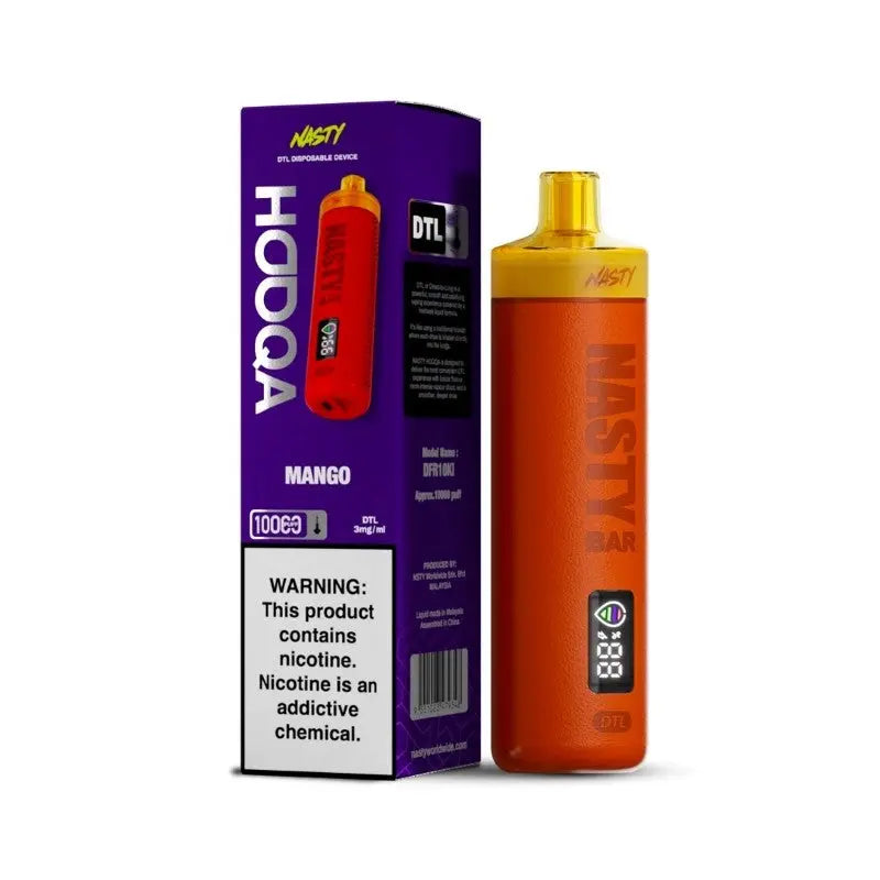 Nasty Bar Hooqa DFR10Ki DTL Disposable 3mg India - Vape Shop Jaipur
