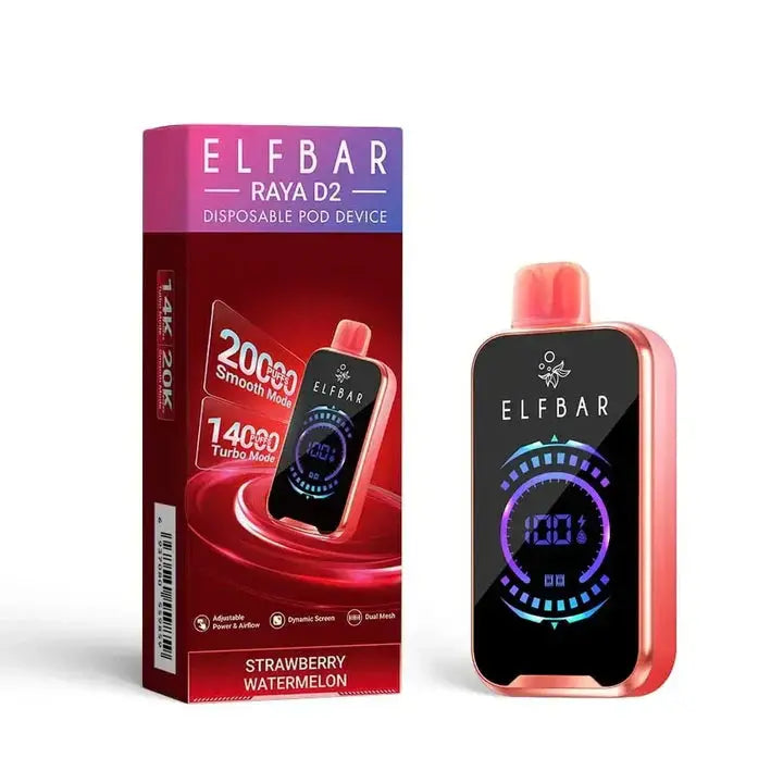 Elf Bar Raya D2 with Dynamic Screen – 20,000 Puffs - Best Vape Shop in Jaipur