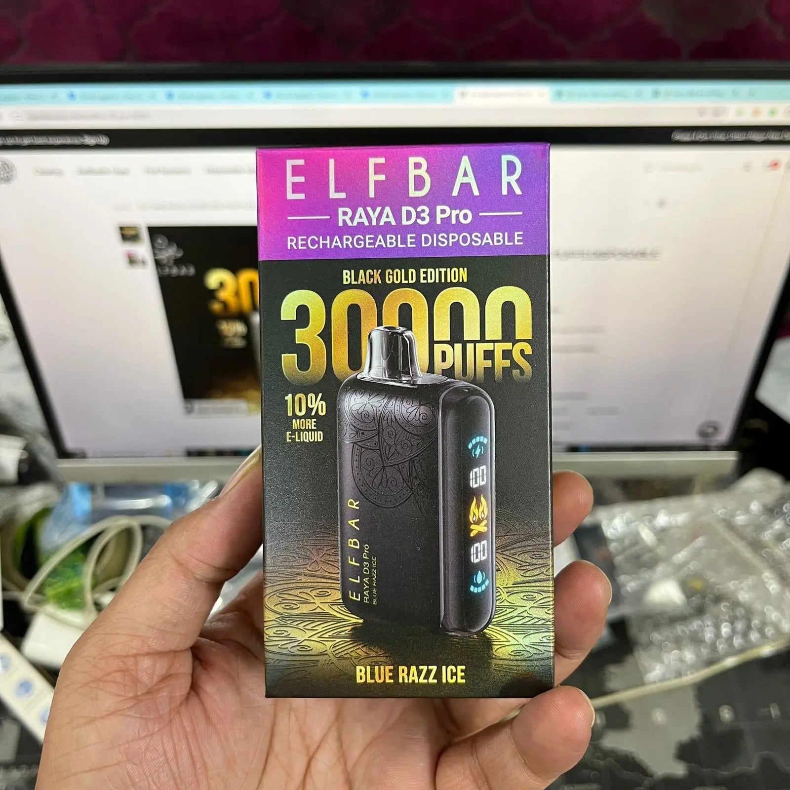 Elf Bar Ice King 30000 Puffs Blue Razz Lemonade - Vape Shop Jaipur