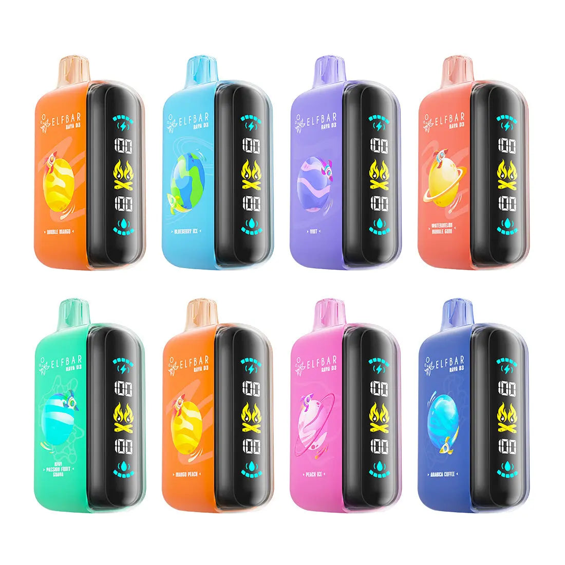 Elfbar Raya D3 25000 Puffs Disposable Vape India - Vape Shop Jaipur
